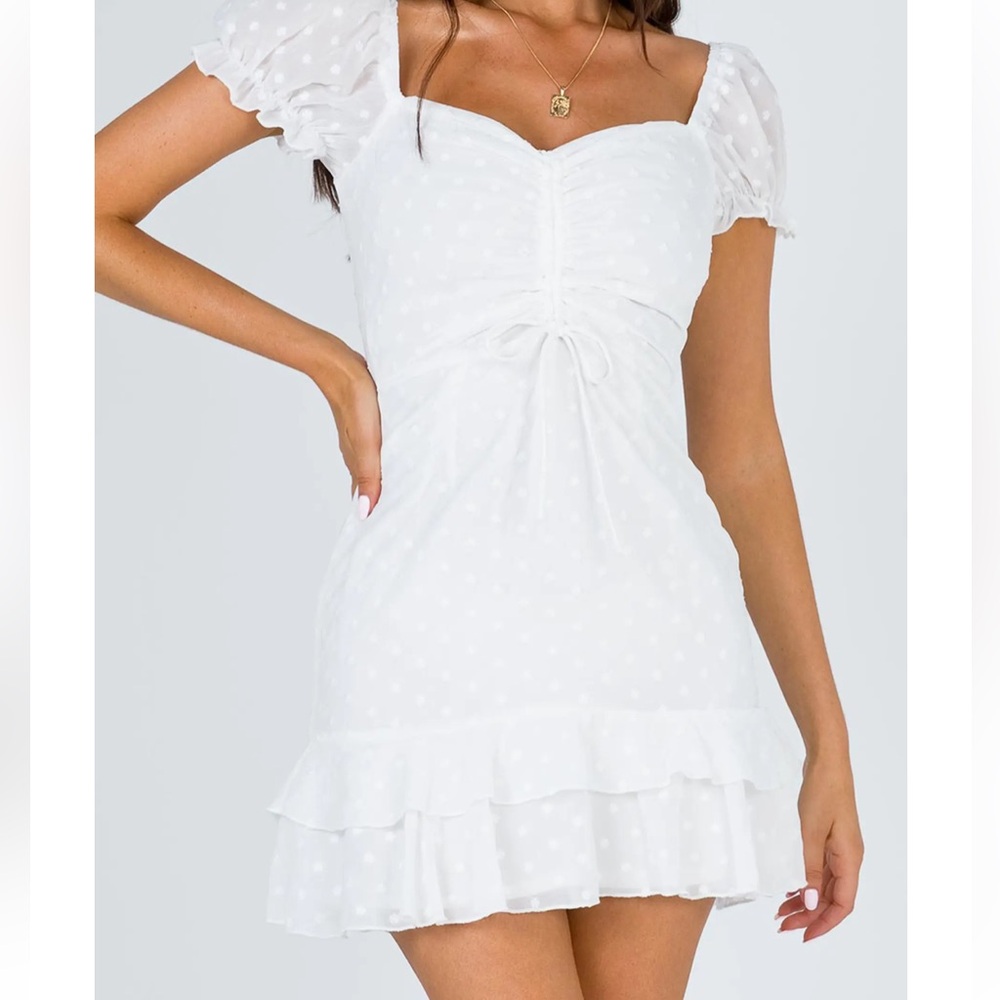 Princess Polly Mikail Mini Dress White size 4